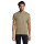 T-shirt personalizzabile uomo cotone elasticizzato con colletto a coste