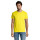 T-shirt personalizzabile uomo cotone elasticizzato con colletto a coste