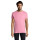 T-shirt personalizzabile uomo cotone elasticizzato con colletto a coste