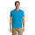 T-shirt personalizzabile uomo cotone elasticizzato con colletto a coste