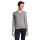 T-shirt a Maniche Lunghe Personalizzabile 100% Cotone Semipettinato Ringspun