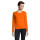 T-shirt a Maniche Lunghe Personalizzabile 100% Cotone Semipettinato Ringspun