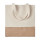 Shopper personalizzabile cotone twill con manici lunghi nera/bianca/naturale