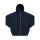 Felpa con zip personalizzabile B&C Collection con cappuccio e taglio oversize