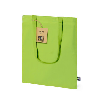 Shopper ecologiche personalizzate con logo - Inova Fairtrade