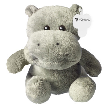 Peluche personalizzati con logo - Ippopotamo di peluche Geraldine