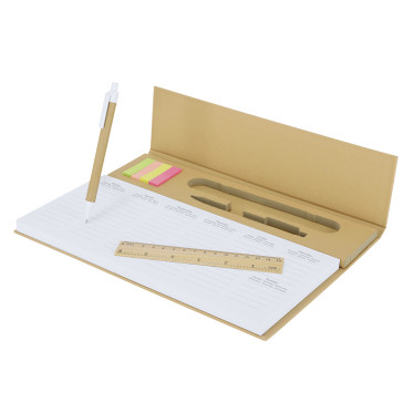 Planner settimanale da scrivania in cartone riciclato