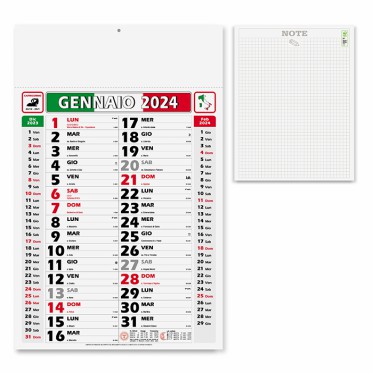 Calendari olandesi personalizzati con logo - ITALY