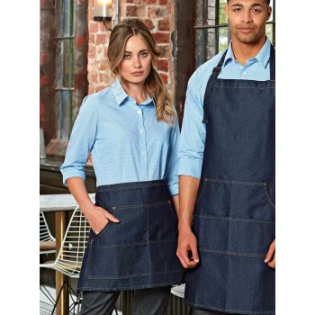 Jeans Stitch Denim Waist Apron