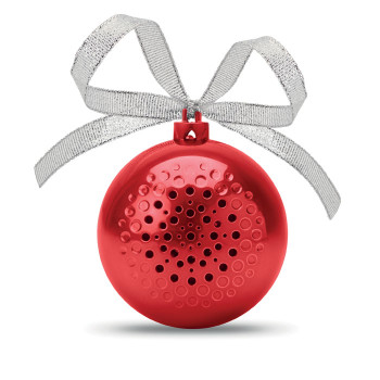 Speaker altoparlante personalizzato con logo - JINGLE BALL - Palla di Natale Speaker