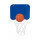 Cestino minibasket personalizzabile in PVC con pallone e ventose adesive