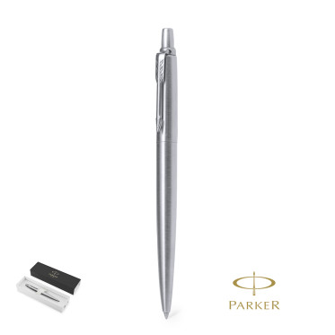 Penna a inchiostro gel personalizzabile Parker design acciaio inox cromato