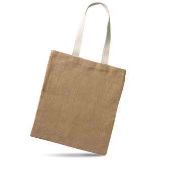 Borse shopper juta personalizzate con logo - JUHU - Shopper in juta