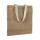 Shopping bag personalizzabile juta naturale con manici in cotone morbido