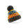 Berretto invernale personalizzato Beechfield con fascia shearling e pompon