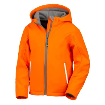 Junior Hooded Soft Shell Jacket