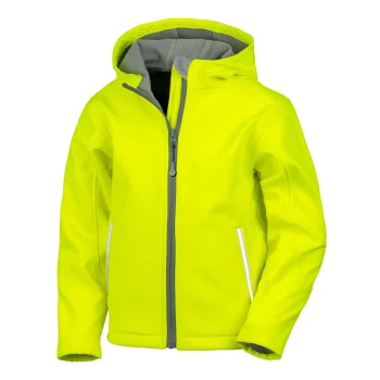 Junior Hooded Soft Shell Jacket