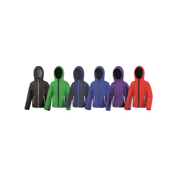 Junior Hooded Soft Shell Jacket