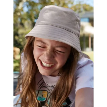 Cappellini bambino personalizzati con logo - Junior Organic Cotton Bucket Hat