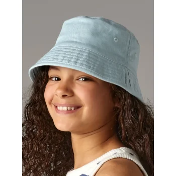 Cappellini bambino personalizzati con logo - Junior Organic Cotton Bucket Hat