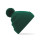 Cuffia personalizzabile Beechfield a doppio strato con pompon