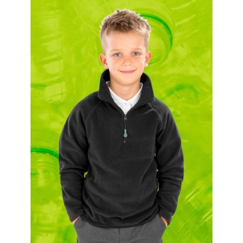 Abbigliamento bambino personalizzato con logo - Junior Recycled Microfleece Top