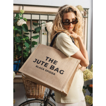 Shopper juta personalizzate con logo - Jute 