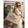 Borsa in juta personalizzabile Black Spider manici in cotone 26x22x14 cm
