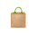 Borsa in juta personalizzabile Black Spider resistente e capiente 14 litri