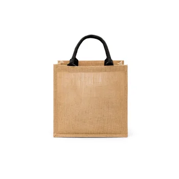 Borse shopper juta personalizzate con logo - Jute 