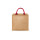 Borsa in juta personalizzabile Black Spider resistente e capiente 14 litri