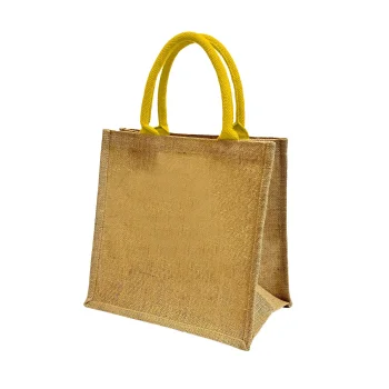 Borse shopper juta personalizzate con logo - Jute 