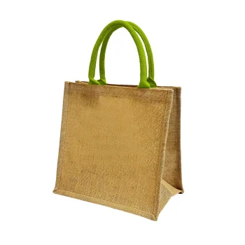 Borse shopper juta personalizzate con logo - Jute 