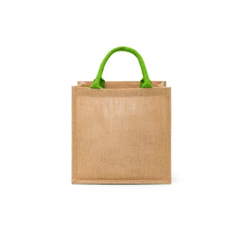 Borse shopper juta personalizzate con logo - Jute 