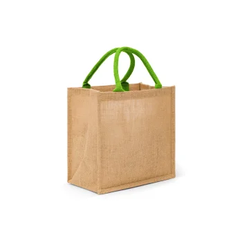 Borse shopper juta personalizzate con logo - Jute 