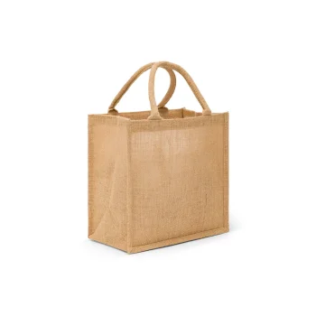 Borse shopper juta personalizzate con logo - Jute 