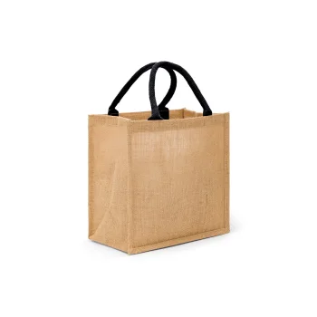 Borse shopper juta personalizzate con logo - Jute 