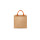 Borsa in juta personalizzabile Black Spider manici in cotone 26x22x14 cm