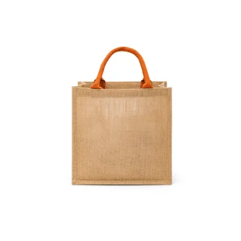 Borse shopper juta personalizzate con logo - Jute 