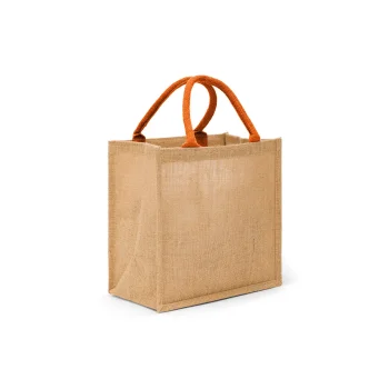 Borse shopper juta personalizzate con logo - Jute 