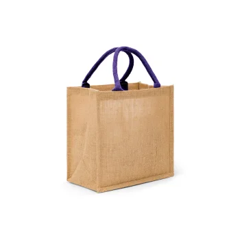 Borse shopper juta personalizzate con logo - Jute 