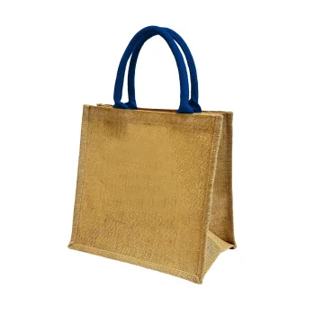 Borse shopper juta personalizzate con logo - Jute 