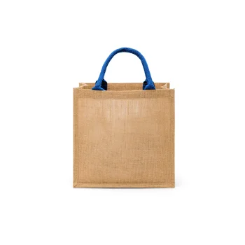 Borse shopper juta personalizzate con logo - Jute 