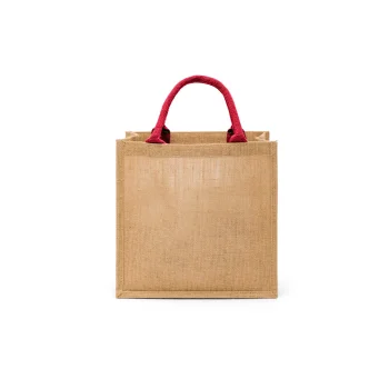 Borse shopper juta personalizzate con logo - Jute 