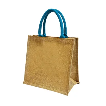 Borse shopper juta personalizzate con logo - Jute 