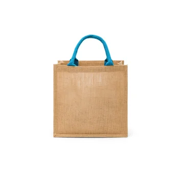 Borse shopper juta personalizzate con logo - Jute 