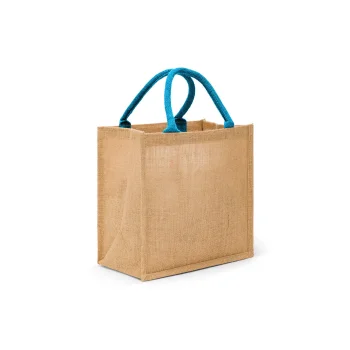 Borse shopper juta personalizzate con logo - Jute 