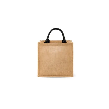Borse shopper juta personalizzate con logo - Jute 