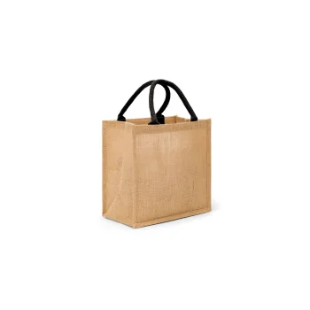 Borse shopper juta personalizzate con logo - Jute 