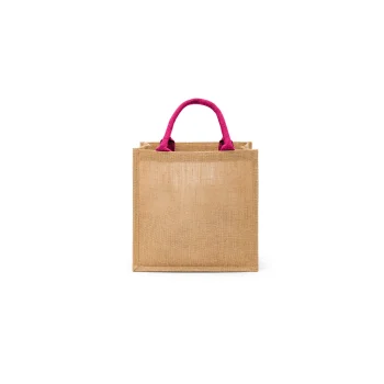 Borse shopper juta personalizzate con logo - Jute 